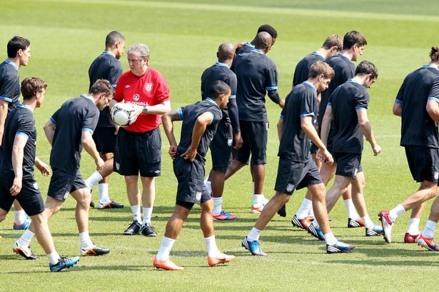 England+Training+And+Press+Conference